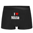 Boxershorts I Love Nitzia Geburtstag Geschenk Valentinstag Weihnachten