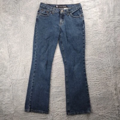 Rockies Jeans Womens 8 Regular Relaxed Low-Rise Blue Denim Bootcut - Image 1 of 4