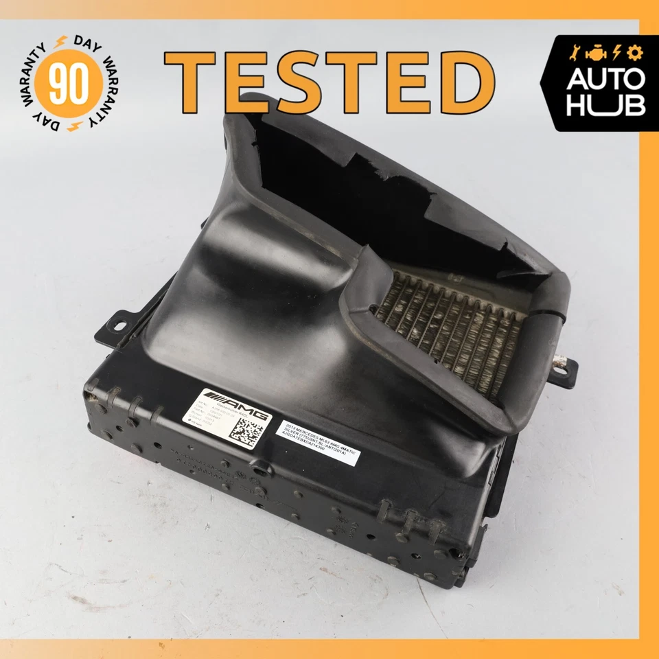 12-16 Mercedes W166 ML63 GL63 AMG дополнительный интеркулер воздушный охладитель с плащаницей OEM - Изображение 1 из 4