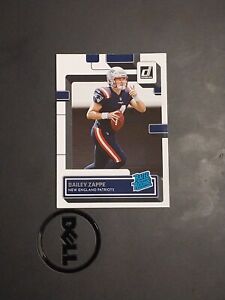 2022 Panini Donruss - RATED ROOKIE  #329 BAILEY ZAPPE (RC) Patriots Hilltoppers