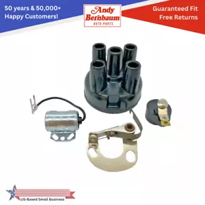 1928-1929 Plymouth 4 Cylinder Distributor Deluxe Tune Up Ignition Plug Wires Kit - Picture 1 of 4