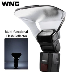 Universal Speedlite Diffuser Flash Speed Light Bounce Diffusing Reflector - Picture 1 of 12