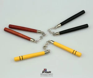 1/6 Scale Zy Zytoys Bruce Lee Metal Solid Wood Nunchaku for 12" - Picture 1 of 1