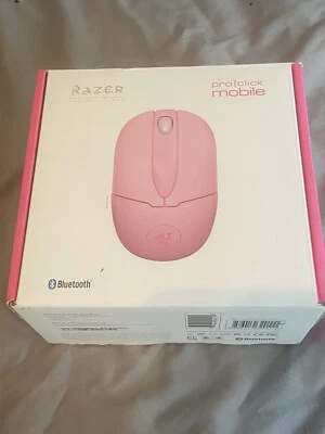 Razer Pro Click Mobile Mouse Pink Bluetooth New Open Box Unused - Image 1 of 4