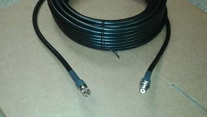 100FT LMR-600 PL259 to SO239 Female HAM Radio VHF cable 50 ohm) - Picture 1 of 2