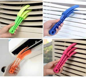 2 Stück Multifunktionale Reinigungsbürste Klimaanlage Auto Lamellenbürste +8 Tücher - Bild 1 von 15