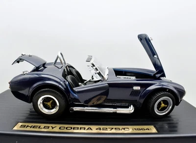 Modellino auto scala 1:18 shelby cobra 427S/C diecast modellismo statico car - Immagine 1 di 4