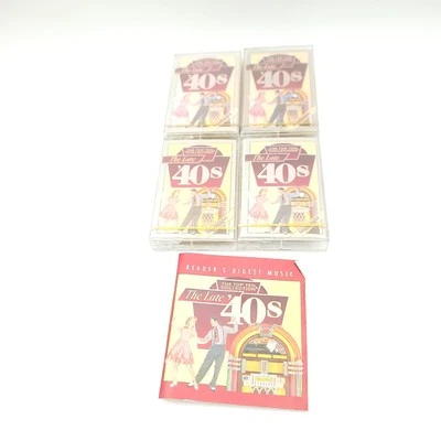 The Late 40's Top Ten Collection Tape 1 -4 Sealed Cassettes Reader's Digest - Image 1 of 3