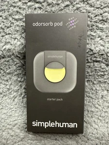 SimpleHuman Odorsorb Pod Starter Pack - 1 soporte + 2 cápsulas - Neutralizador de olores - Imagen 1 de 4