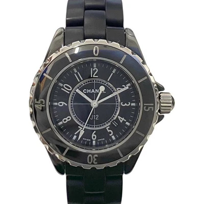 Reloj usado Chanel J12 H0681 caja negra tamaño 33 mm banda tamaño 17 cm #11104 Foto 1 de 4
