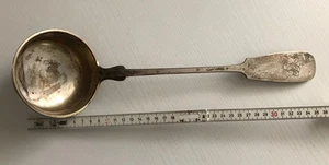 Große alte Suppenkelle, Danziger Silber mit Stempel, 1930erJahre ** RARITÄT ** - Bild 1 von 5
