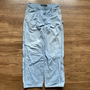 Sonoma Premium Denim Carpenter Jeans Men's Size 30x30 Light Blue Wash - Picture 1 of 10