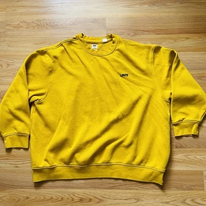 Levi's Men's Crewneck Fleece Pullover Non-Stretch Sweatshirt Size 2XL - Picture 1 of 2