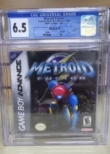 Metroid Fusion Nintendo Gameboy Advance GBA NUEVO Calificado 6.5 CGC - Imagen 1 de 4