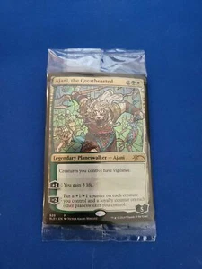 Magic the Gathering Ajani the Greahearted Vitral Lámina Sellada - Imagen 1 de 1