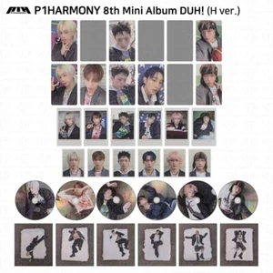 P1Harmony Das 8. Mini Album DUH! H ver. Offizielle Fotokarte Polaroid KPOP K-POP - Bild 1 von 56