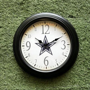 NFL Wall Clock Cowboys, Giants, Bills, Vikings, NOLA Saints large Licensed - Picture 1 of 21