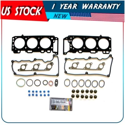 Juego de juntas de culata para Ford Mustang 2005-2010 4,0 L 245CID V6 SOHC (12 válvulas) VIN N Foto 1 de 4