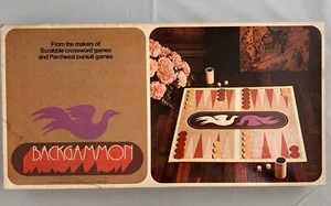 Selchow and Righter #85, Backgammon Board Game 1975 Complete Wood Pieces Vintage - Picture 1 of 7