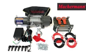 Wciągarka 5000 lb 12V do małej łodzi 4x4 ATV Machermann wciągarka elektryczna 12... - Zdjęcie 1 z 7