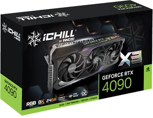 Inno3D GeForce RTX 4090 iCHILL X3, 24GB GDDR6X + Waterblock Alphacool - Photo 1/3