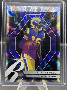 2021 Panini Donruss - TUTU ATWELL ELITE SERIES ROOKIES #ESR-TAT Los Angeles Rams - Picture 1 of 2