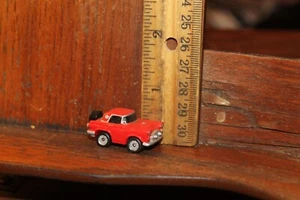 Vintage Galoob Micro Machines Red Ford 1956 Thunderbird with Spare - Picture 1 of 4