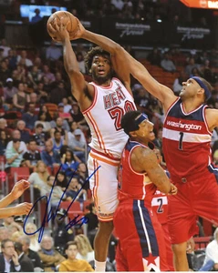 Justise Winslow Autographed 8x10 Miami Heat Free Shipping #S2412A - Picture 1 of 1