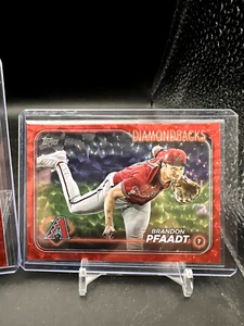 Tarjeta Brandon Faadt #664 Topps Serie 2 2022 lámina roja 188/199 SP Diamondbacks - Imagen 1 de 1