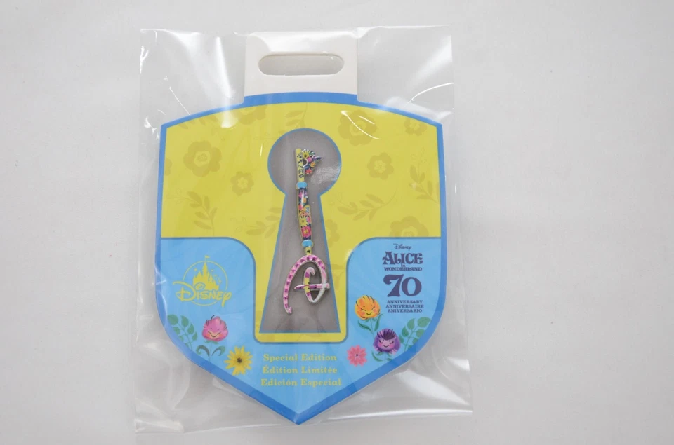 Disney Parks - Alice in Wonderland 70th Anniversary - Key Pin – Special Edition