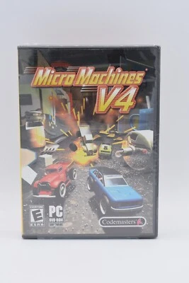 Micro Machines V4 Hasbro Codemasters Win XP PC DVD ROM Racing Game - Image 1 of 3