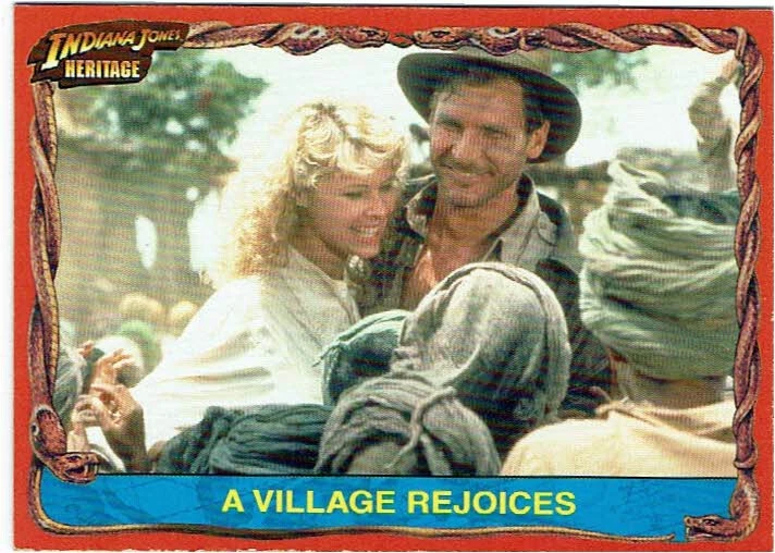 Indiana Jones Heritage Topps 2008 White Back Parallel Chase Card #54 - #033/500 - Image 1 of 1