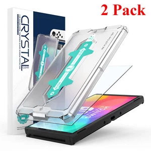 2x 9H Tempered Glass Screen Protector w/Easy Fit Tool For Nintendo Switch 2 2025 - Picture 1 of 8