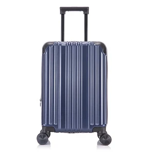 Trolley Reisekoffer Koffer Reisen Travel Koffer Dunkelblau M Handgepäck mit TSA - Bild 1 von 6