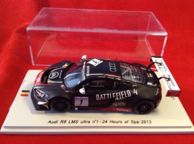 1/43 SPARK  MODEL - AUDI R8 LMS ULTRA N° 1 - 24 H. SPA 2013 - EDIZIONE LIMITATA - Immagine 1 di 4