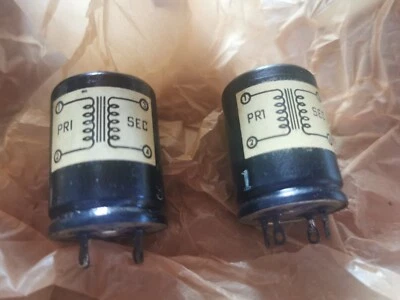 Jefferson Electric MC stepup audio input transformer NIB pair SUT Denon Ortofon - Image 1 of 4