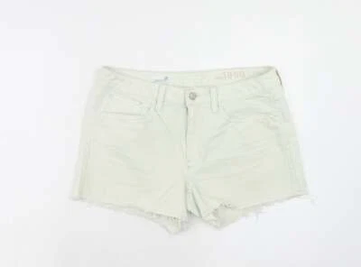 Gap Womens Green Cotton Blend Cut-Off Shorts Size 10 Slim - Image 1 of 4