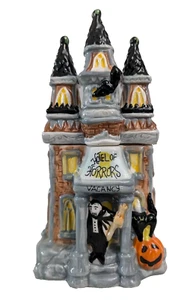 Blue Sky Clayworks Halloween Hotel Of Horrors CANISTER Cookie Treat Snack Jar - Picture 1 of 11