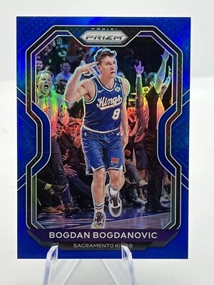 2020-21 Panini Prizm Bogdan Bogdanovic #27 Blue Prizm Parallel /199 Kings - Image 1 of 2