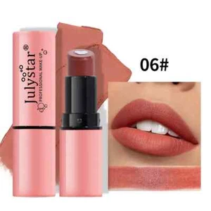 Nuevo 2 en 1 Lápiz Labial Mate Fruity Frost Bálsamo Labial Hidratante Hidratante Lápices Labiales - Imagen 1 de 14