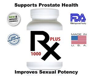 RX1000 Plus  30 Capsules *NEW AND IMPROVE* FREE USPS SHIPPING* LIBIDO ENHANCER