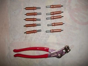 FMR BASIC STARTER CLECO KIT 10-1/8" CLECO'S+CLECO TOOL (PLIERS), AIRCRAFT USA - Picture 1 of 3