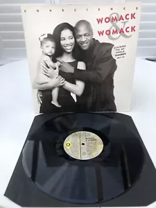 Womack & Womack Conscience Island Records BRLP 519 1988 R&B Funk VINYL LP - Bild 1 von 11