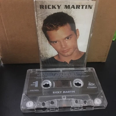 Ricky Martin Self Titled Latin Pop Music Album (Cassette, 1995) Tape Foto 1 de 2