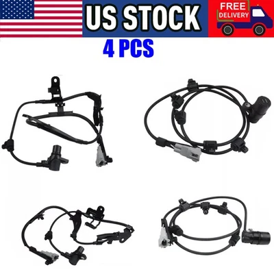For Toyota Sequoia 2001-2007 ABS Wheel Speed Sensor Front Rear Right & Left 4PCS — 第 1/4 张图片