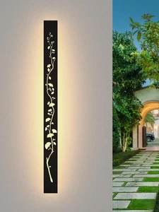 Modern Outdoor Wall Lights 39.4inch LED Long Wall Sconce 3000K Exterior Light... - Picture 1 of 9