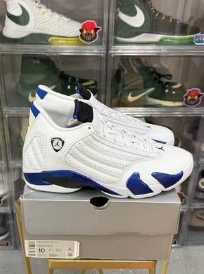 10 码 - Air Jordan 14 复古 Hyper Royal 全新 DS — 第 1/4 张图片