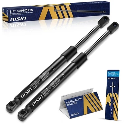 AISIN Cantidad (2) Capó Delantero Elevador Soporte Amortiguador Puntal para Lincoln Mark VIII 1997-1998 Foto 1 de 4