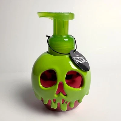 *Dispensador de jabón de manzana venenosa Evil Queen* Villanos de Disney Bath & Body Works Nuevo Foto 1 de 4