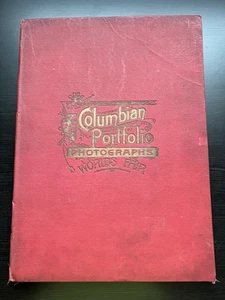 The Columbian Portfolio of 24 Photographs of the Worlds Fair in 1893 Jones Bros. - Picture 1 of 6